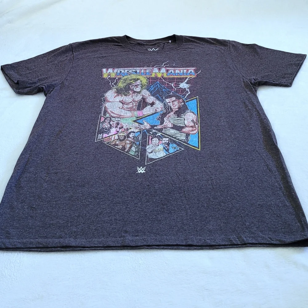 Mad😡 Engine Global🌎 LLC Wrestle🤼 Mania Graphic Tee👕 - NWOT - Picture 9 of 10